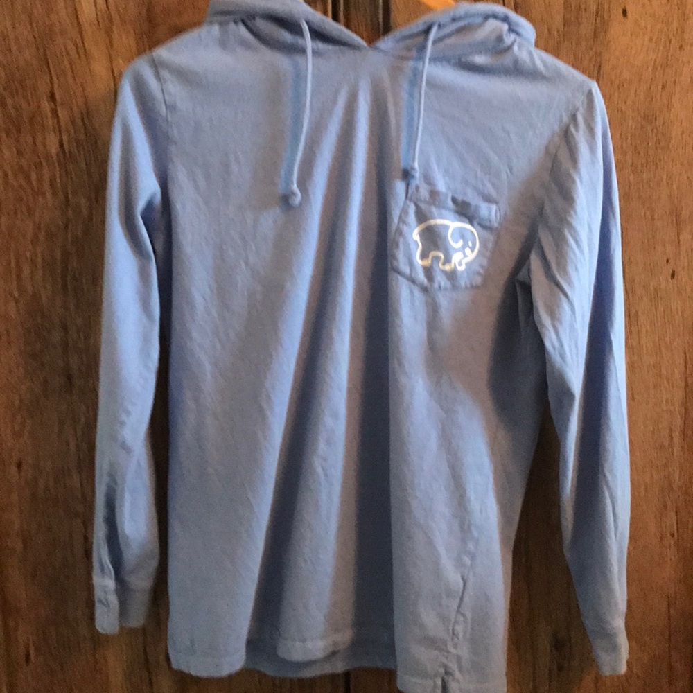 Women’s blue Ivory Ella Pullover Hoodie